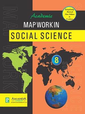 cover image of Academic Map Work in Social Science Class 8